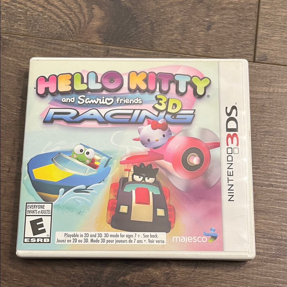 Nintendo 3DS Hello Kitty and Sanrio Friends 3D Racing Game